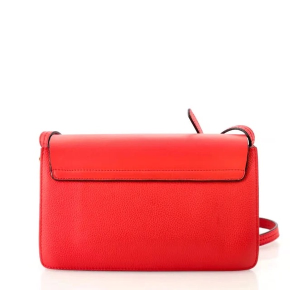 Chloe Faye Small Shoulder Bag in Red - Picture 2 of 5